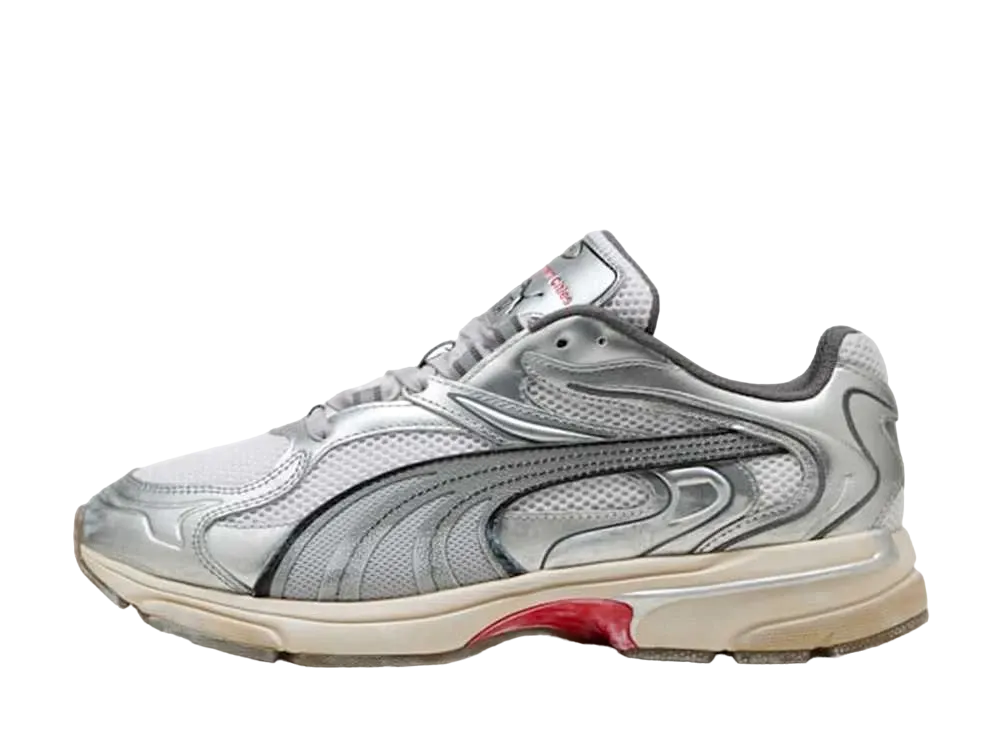 Lost Management Cities × Puma Extos "Warm White/Cast Iron"