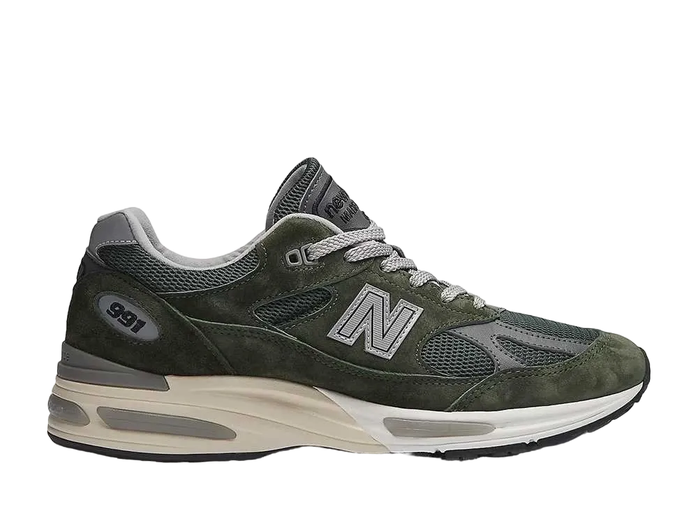 New Balance 991V2 "Kombu Green/Black Forest/Smoked Pearl"