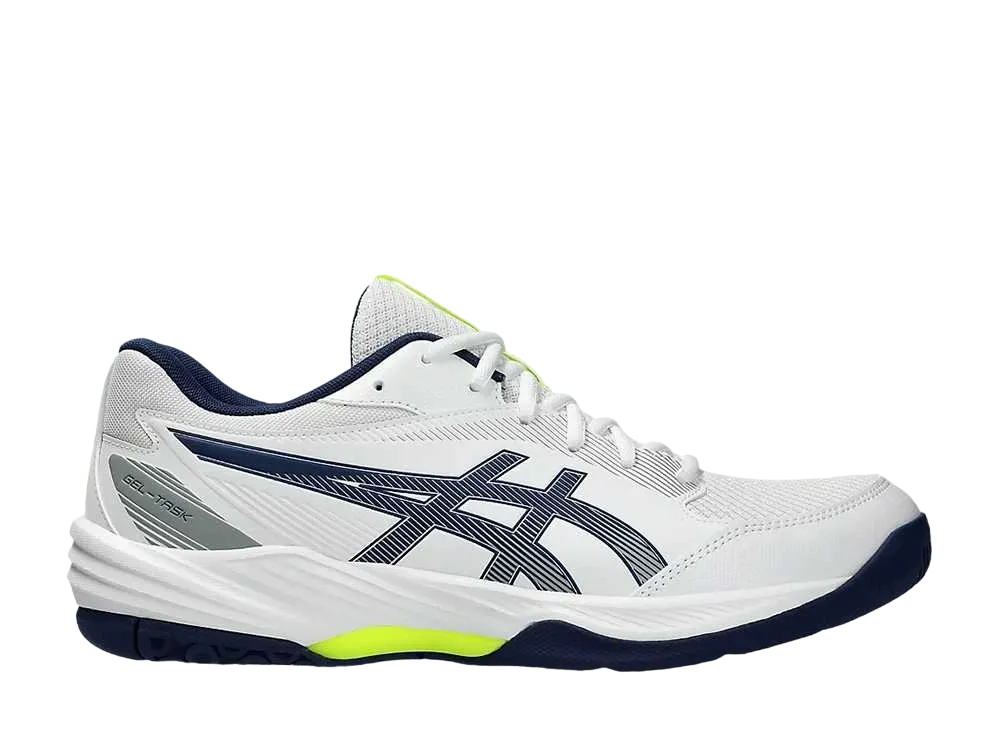 アシックス ゲルタスク4 "ホワイト/ブルーエクスパンス"