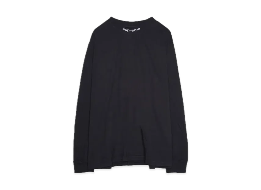 Supreme Embroidered Collar L/S Top Supreme Embroidered Collar L/S Top
