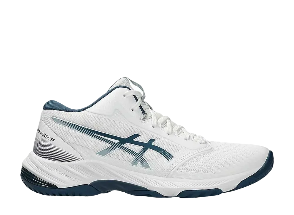 アシックス ネットバーナー バリスティック FF MT3 "ホワイト/ヴィンテージインディゴ"