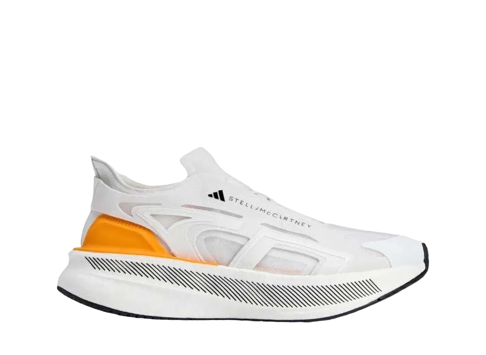 Stella McCartney × adidas Women's Ultraboost 5 "Footwear White/Semi Solar Slime/EQT Yellow"