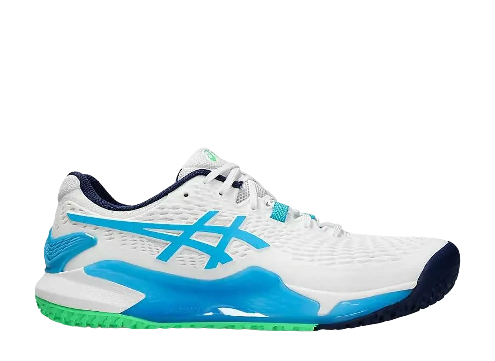 アシックス ゲルレゾリューション9 OC "ホワイト/デジタルアクア"