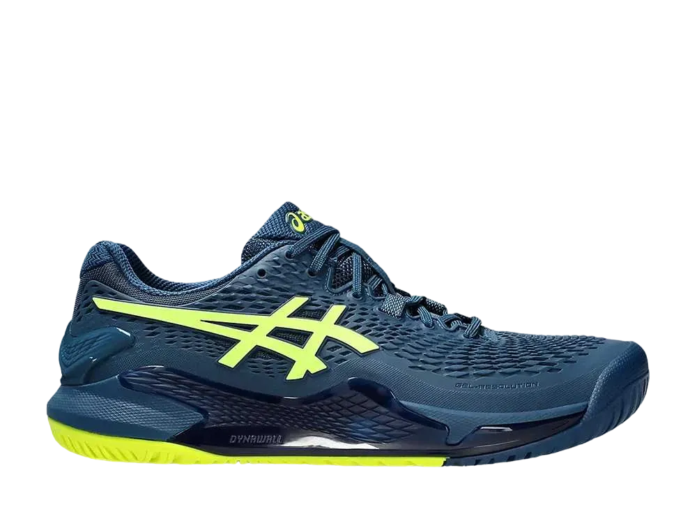 アシックス ゲルレゾリューション9 "マコブルー/セーフティイエロー"