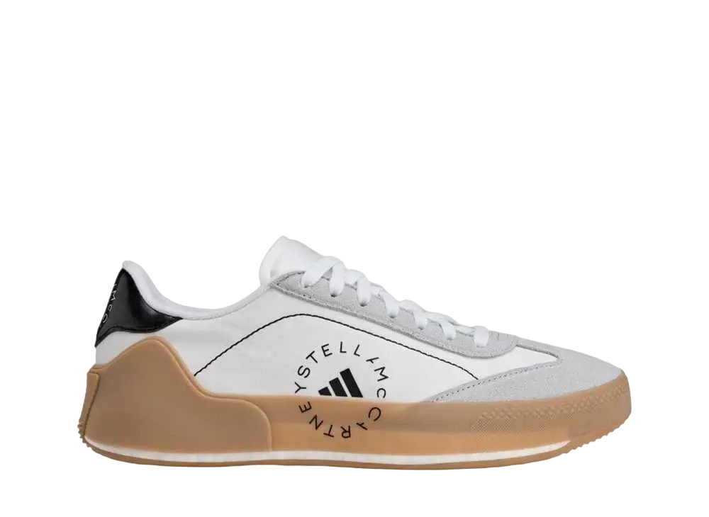 Stella McCartney × adidas Women's Court Boost "Footwear White/Charcoal/Core Black"