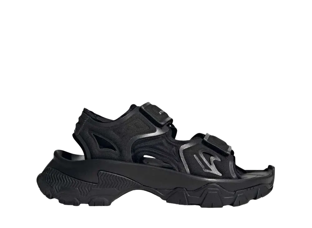 Stella McCartney × adidas Women's Hika Outdoor Sandals "Core Black/Utility Black"