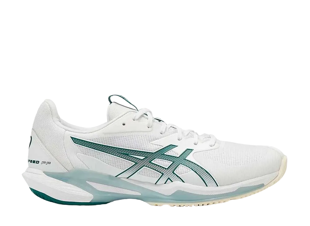 アシックス ソリューション スピード FF 3 "ホワイト/ピッチグリーン"