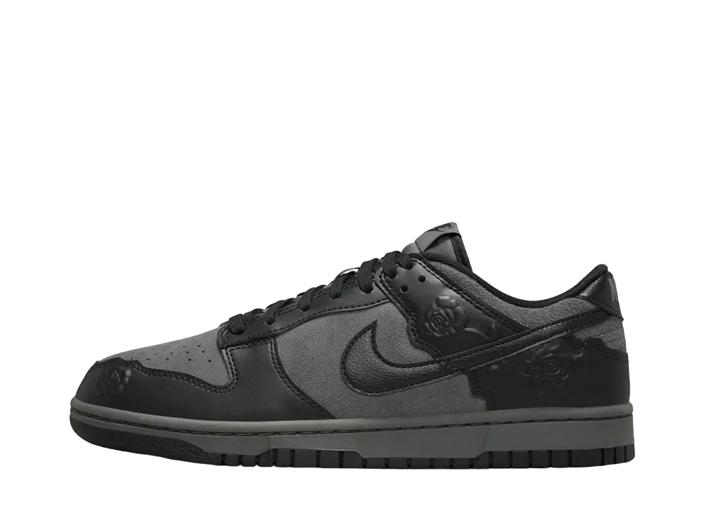 Nike Women's Dunk Low "Rose Embossed/Black/Iron Grey"