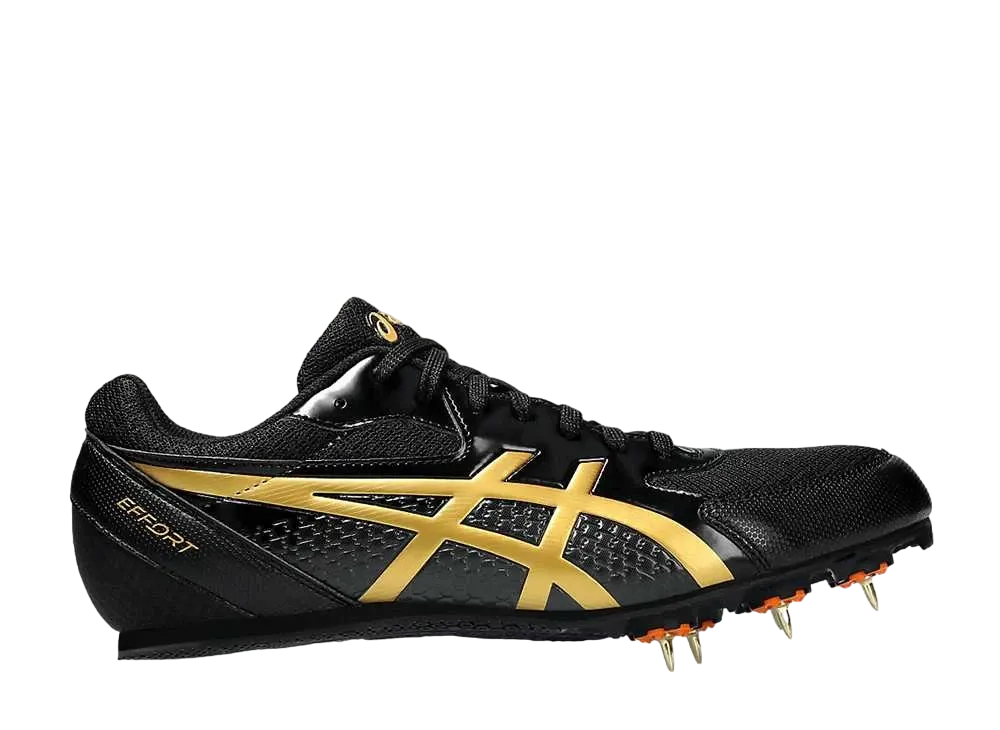 アシックス エフォート13 "ブラック/ピュアゴールド"