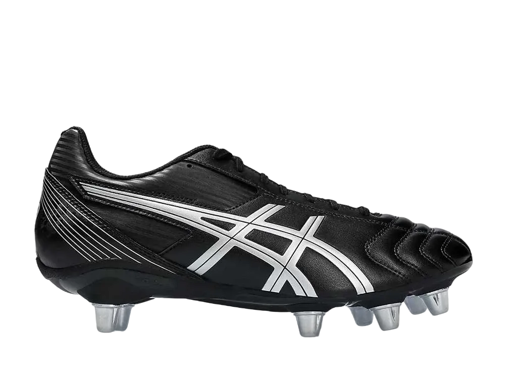 アシックス リーサル タックル ワイド "ブラック/ピュアシルバー"