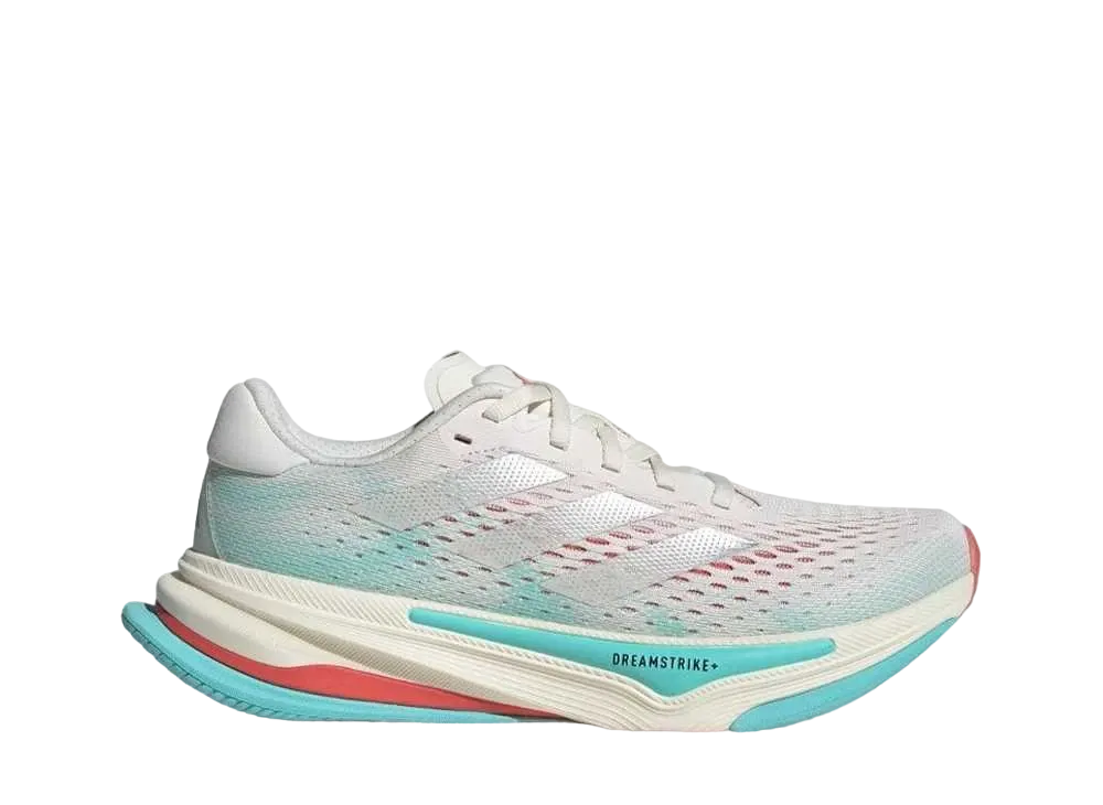 アディダス ウィメンズ スーパーノヴァ プリマ ランニング "オフホワイト/シルバーメタリック/フラッシュアクア"