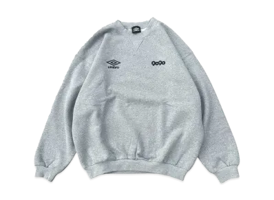 umbro x 9090 Two Logo Crewneck Sweat "Heather White"
