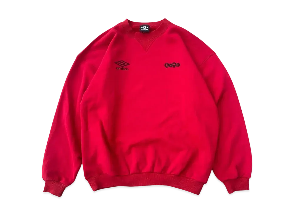 umbro x 9090 Two Logo Crewneck Sweat "Red"