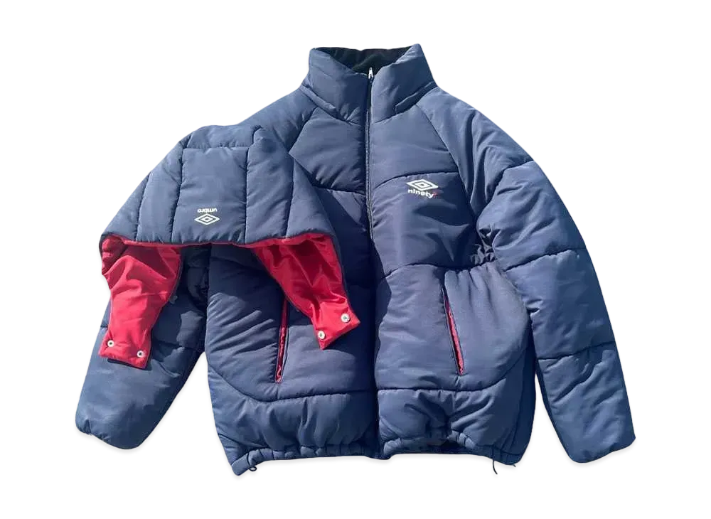 umbro x 9090 Removable Hood Puffer Jacket "Navy"