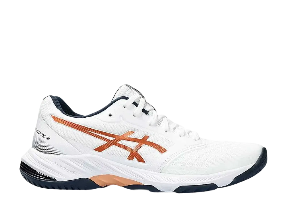 アシックス ネットバーナー バリスティック FF3 "ホワイト/ピュアブロンズ"