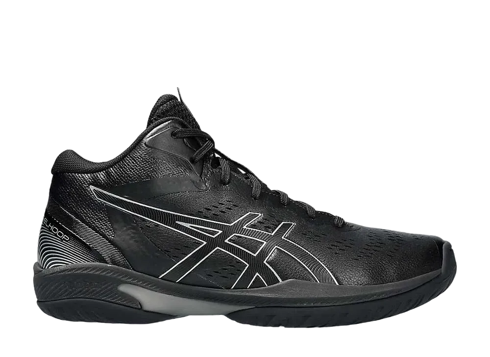 アシックス ゲルフープ V16 エクストラワイド "ブラック/ピュアシルバー"