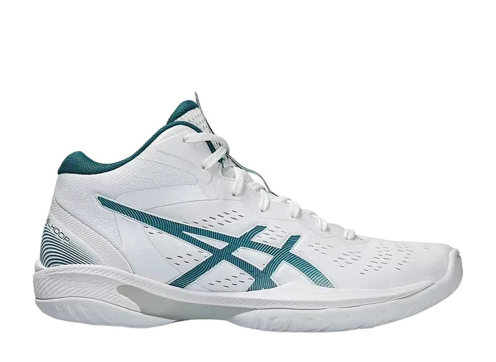 アシックス ゲルフープ V16 ナロー "ホワイト/リッチティール"