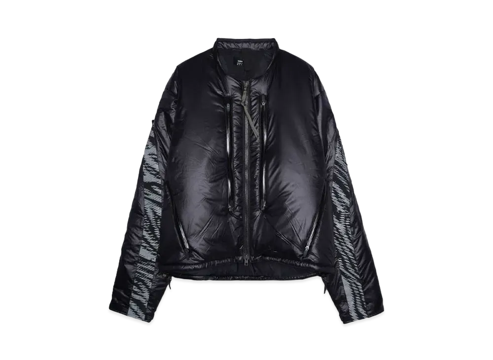 PRIMALOFT ブラック ナイロンジャケット PrimaLoft x Acronym V91-WS Windstopper PrimaLoft Modular