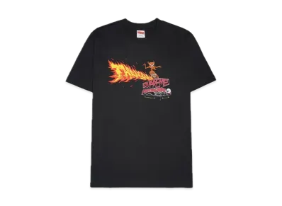 Supreme x Thrasher Back Tail Tee "Black"