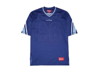 Supreme Jacquard Rib Football Jersey "Navy"