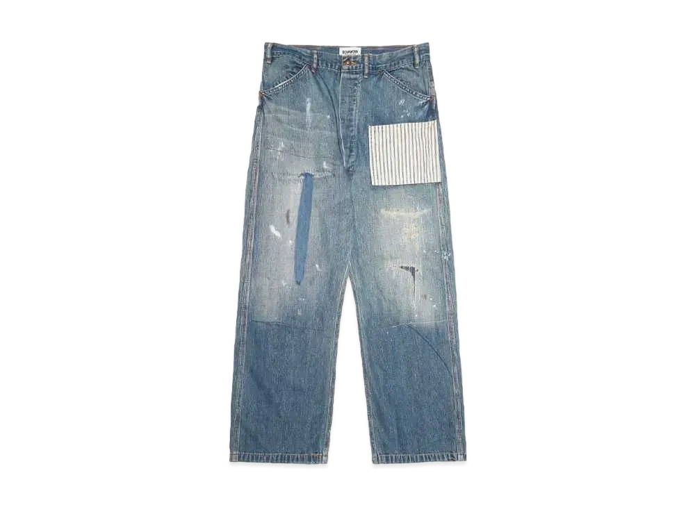 BOW WOW LAPD PRISONER DENIM PT AGING "INDIGO AGING"