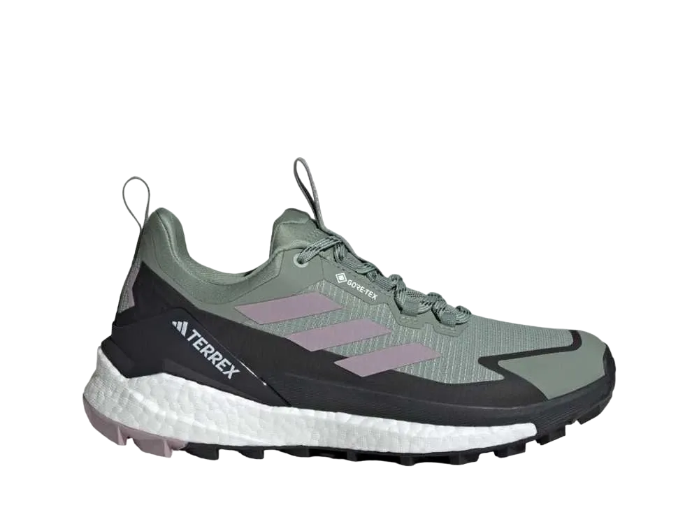 adidas Women's Terrex Free Hiker 2.0 Low GORE-TEX "Silver Green/Preloved Fig/Carbon"