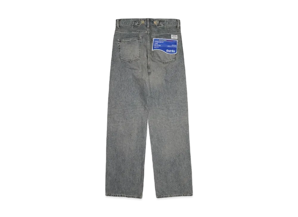 DAIRIKU "Straight" Vintage Denim Pants "INDIGO"