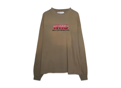 DAIRIKU "WHO" Vintage Theme Tee "VINTAGE KHAKI"