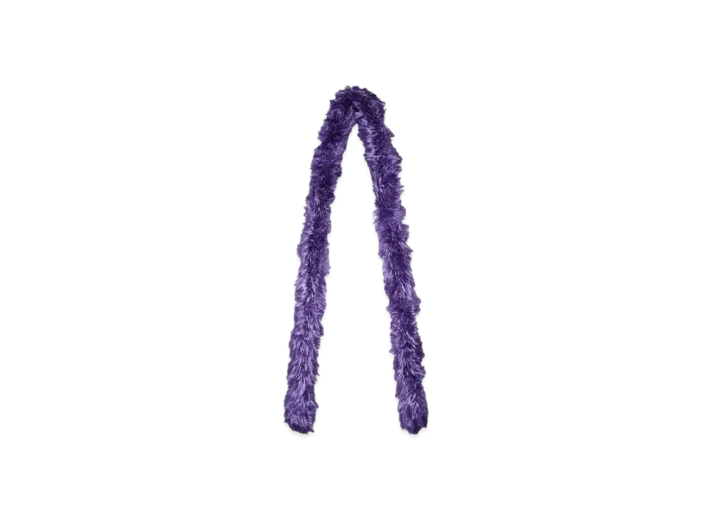 DAIRIKU "Rockey Horror" Fur Knit Stole "PURPLE"