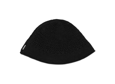 THE H.W.DOG &CO. WOOL KNIT HAT "BLACK"