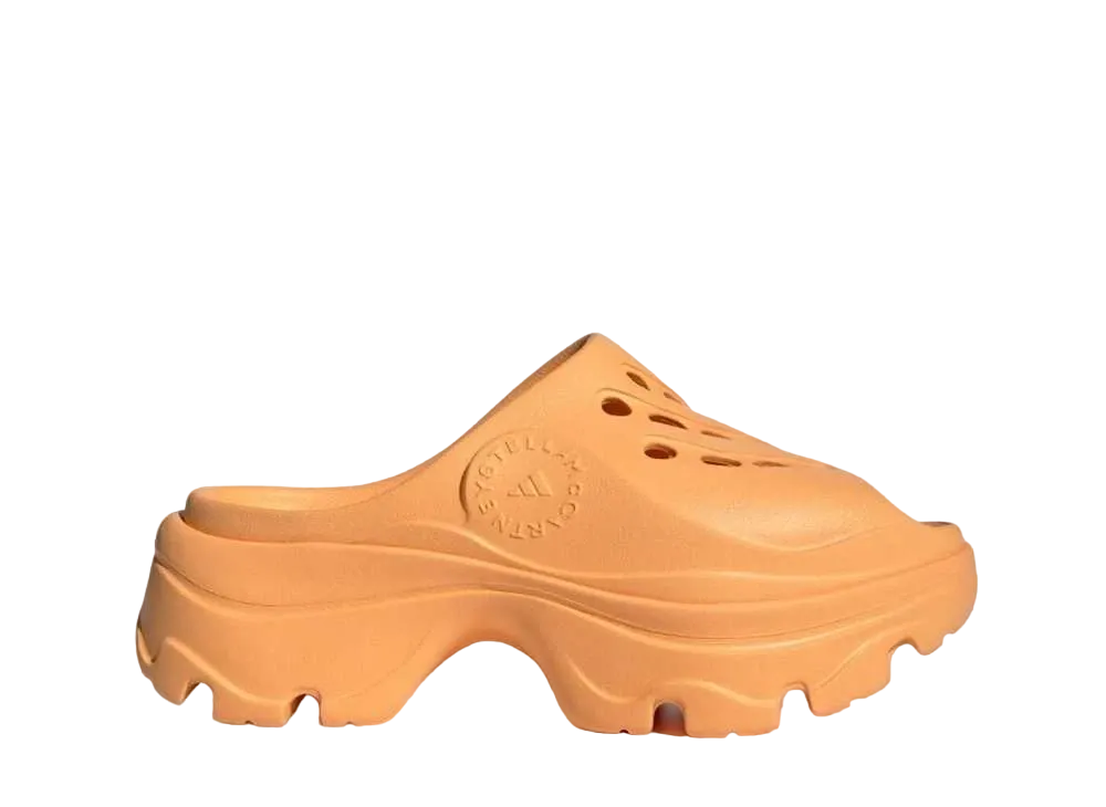 Stella McCartney × adidas Women's Clogs "Hazy Orange"