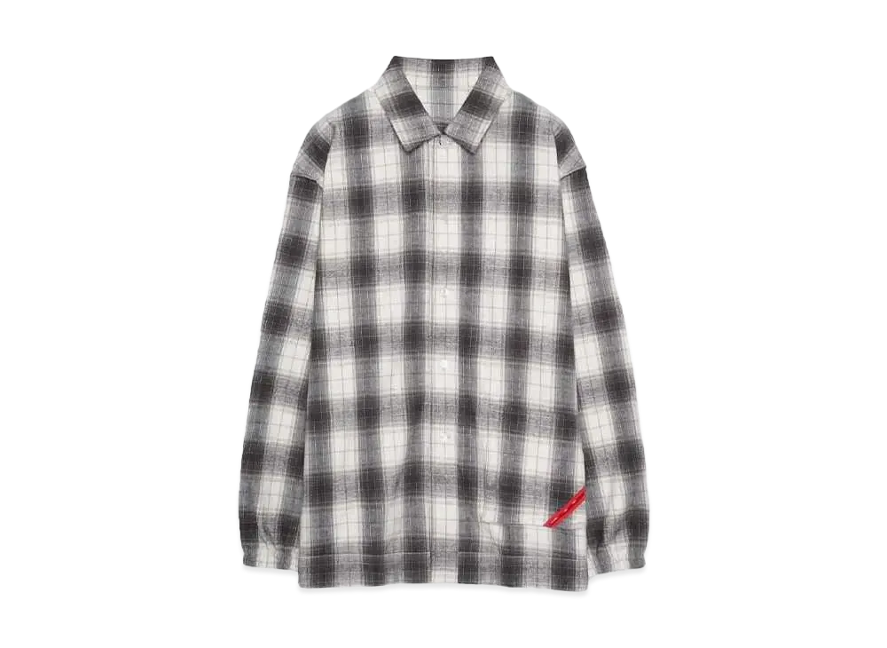 PHINGERIN NIGHT SHIRT HOMBRE PLAID "BEIGE"