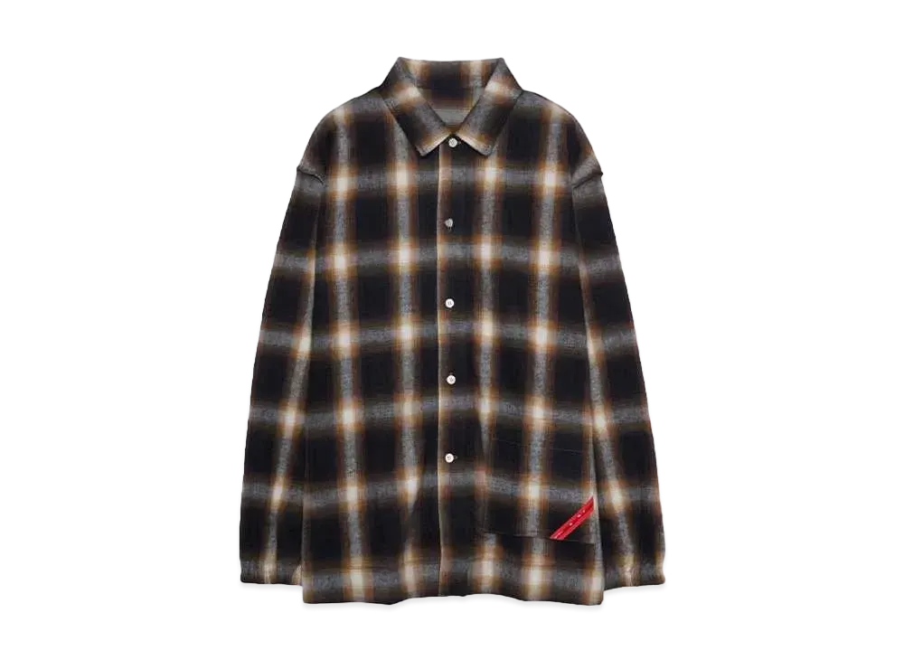 PHINGERIN NIGHT SHIRT HOMBRE PLAID "BROWN"