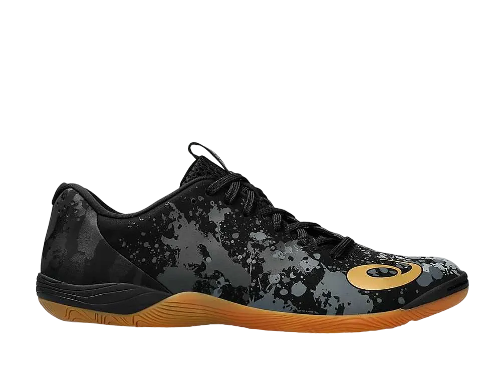 アシックス トッキ8 "ブラック/ピュアゴールド"