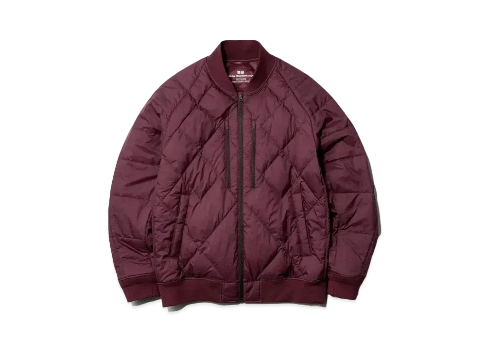 Uniqlo x White Mountaineering Recycled Hybrid Down Jacket "Wine"