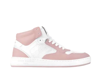 Louis Vuitton Women's LV Stadium Mid Top Sneaker "Rose Clair"