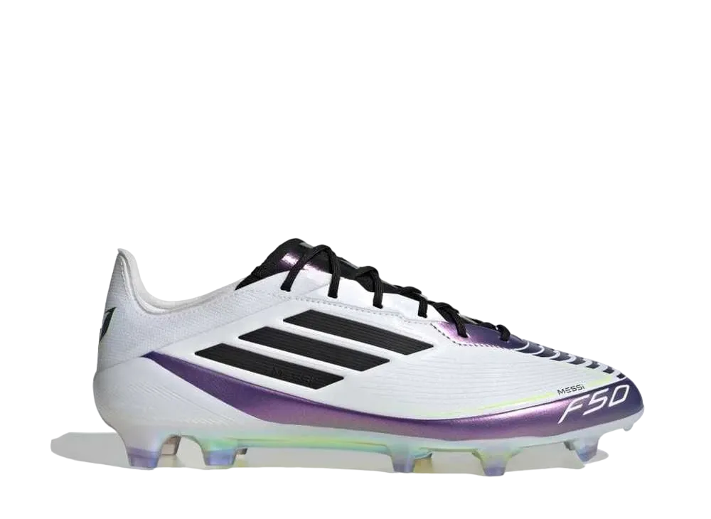 adidas Messi F50 Elite FG "Footwear White/Core Black/Unity Purple"