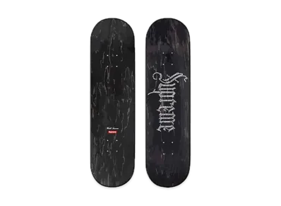Supreme Rhinestone Skateboard "Black"