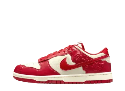 Nike Women's Dunk Low "Rose Embossed/Ruby Red"