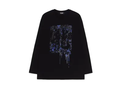 WILDSIDE Yohji Yamamoto x Ryu Ga Gotoku Studio Long Sleeve T-shirt (Blue) "Black"