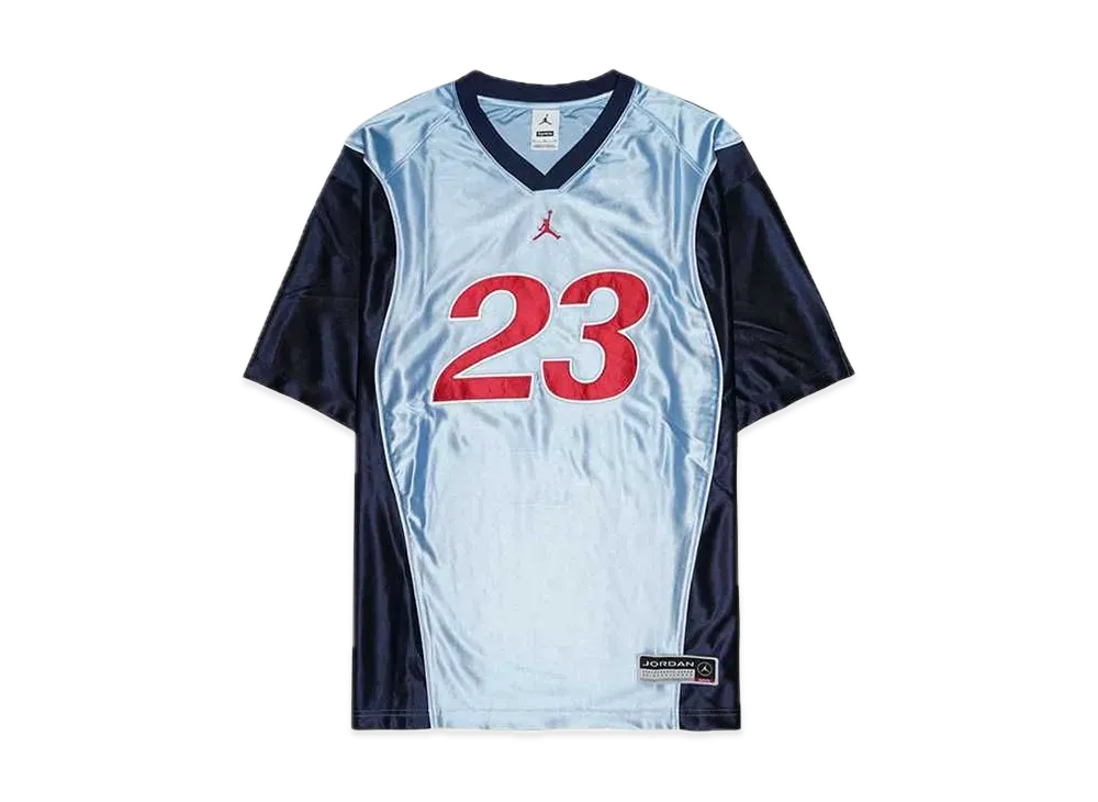 Supreme x Jordan Warm Up Jersey "Blue" HF0834-436