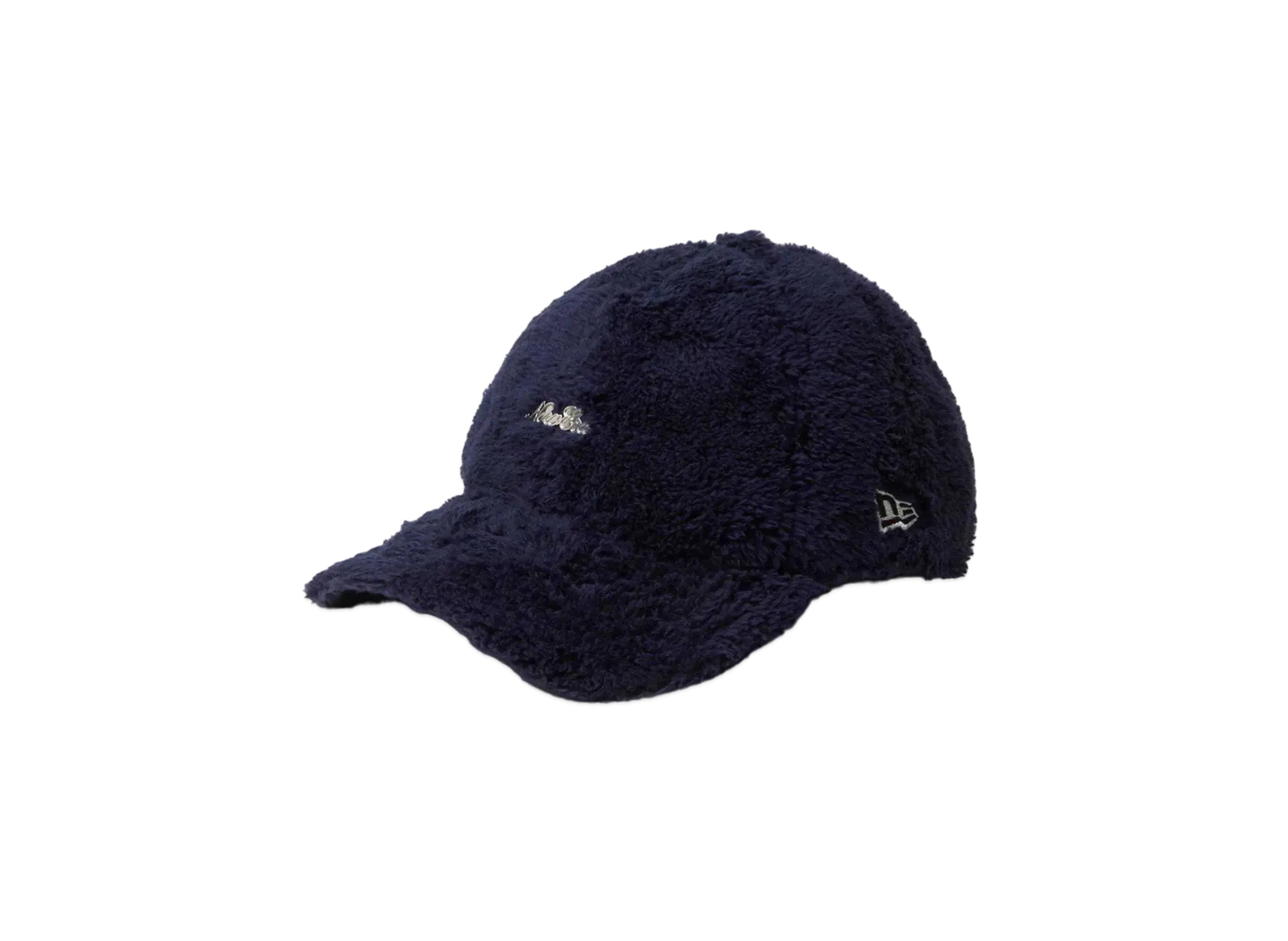 NEW ERA 9Twenty Mink Fleece Metal Logo "Navy"