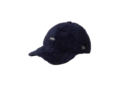NEW ERA 9Twenty Mink Fleece Metal Logo "Navy"