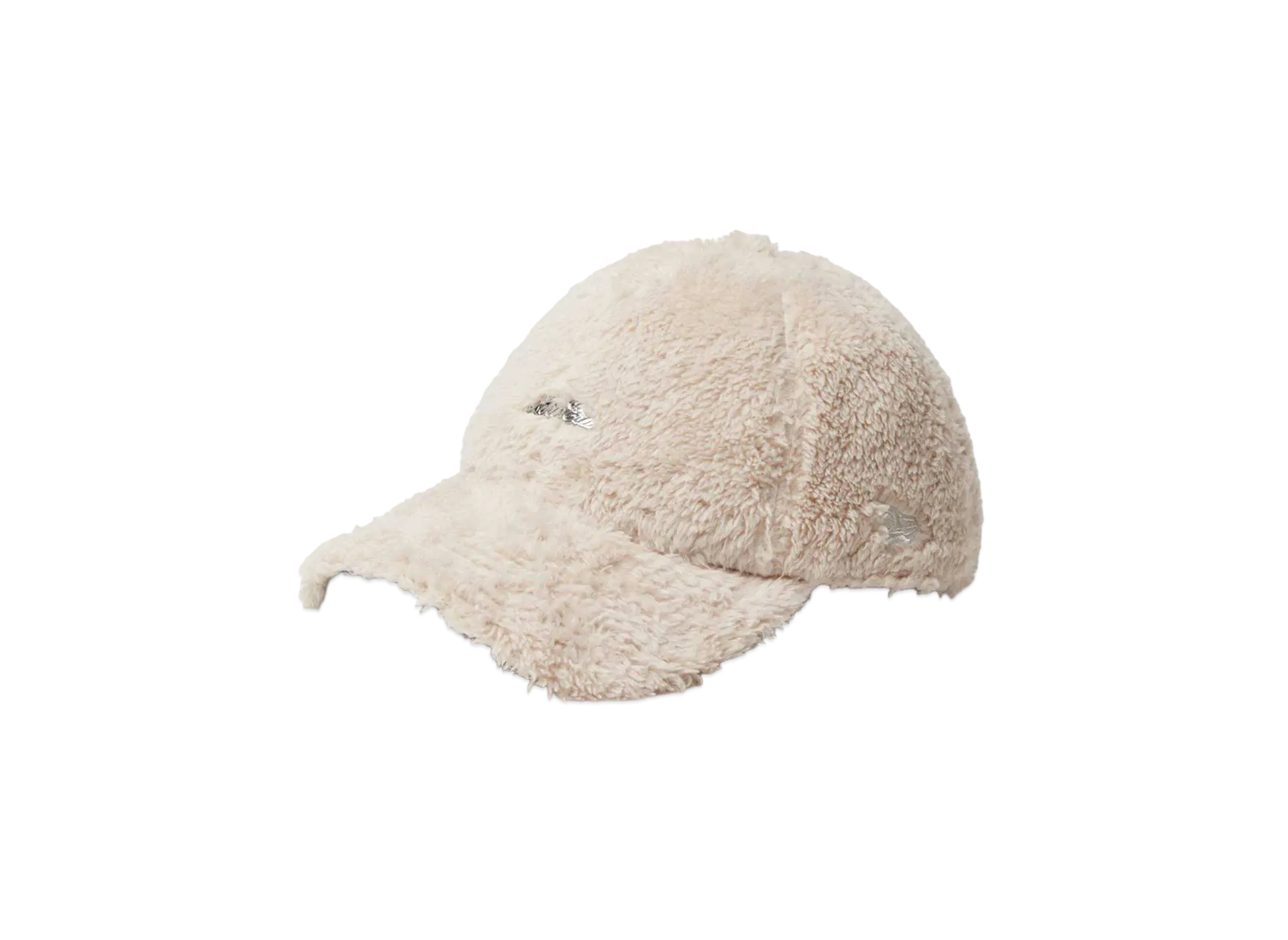 NEW ERA 9Twenty Mink Fleece Metal Logo "Light Beige"