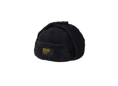 NEW ERA New Era Outdoor Trapper Corduroy Mink Fleece Woven Patch "Black"