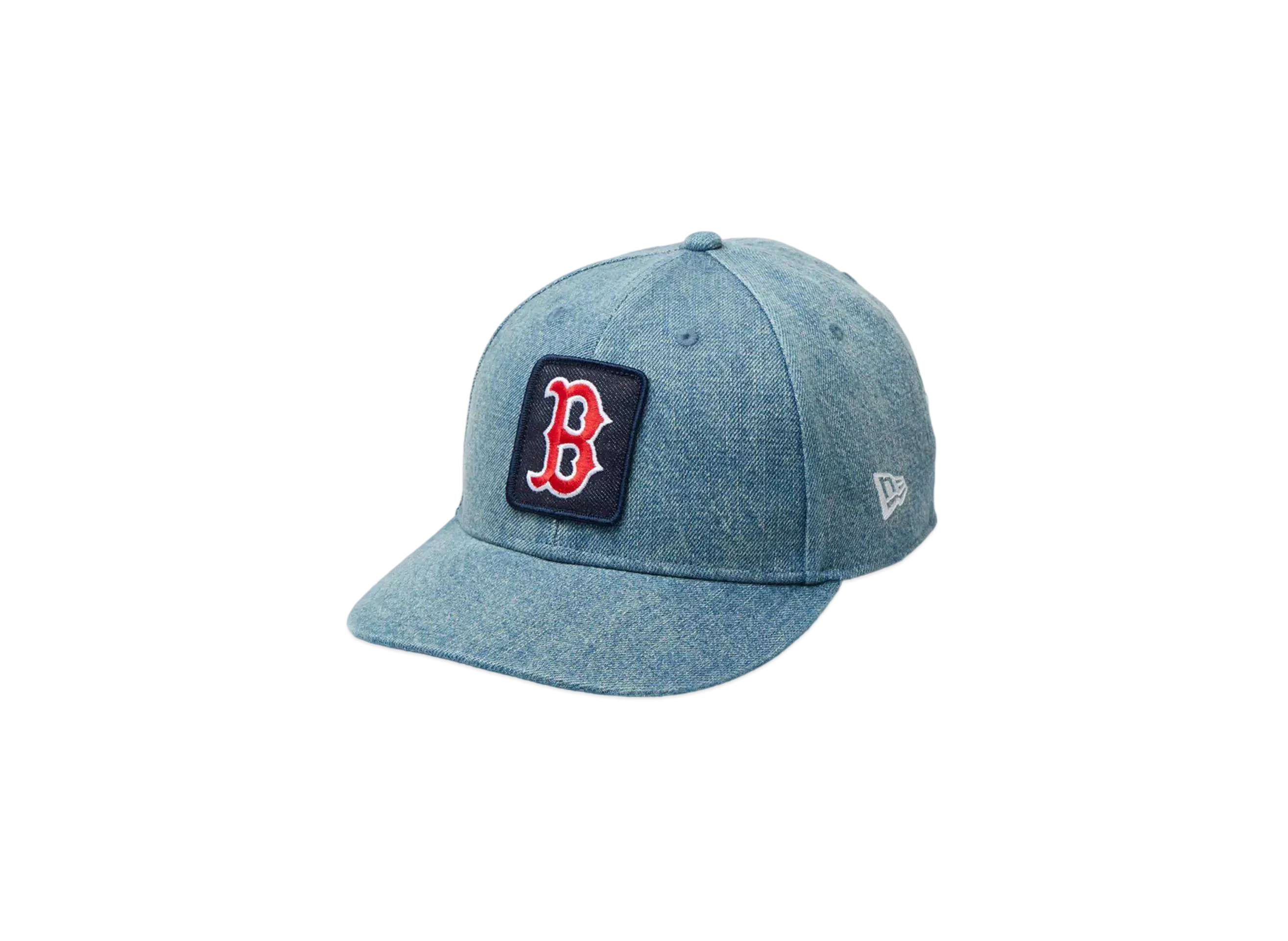 NEW ERA LP 59Fifty MLB Denim Wappen Boston Red Sox "Washed Denim"