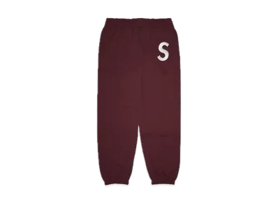 Supreme S Logo Sweatpant "Maroon"