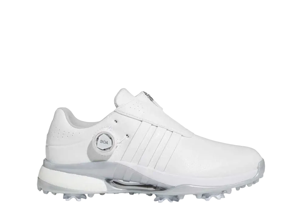 adidas Women's Tour360 24 Boa "Footwear White/Silver Metallic"