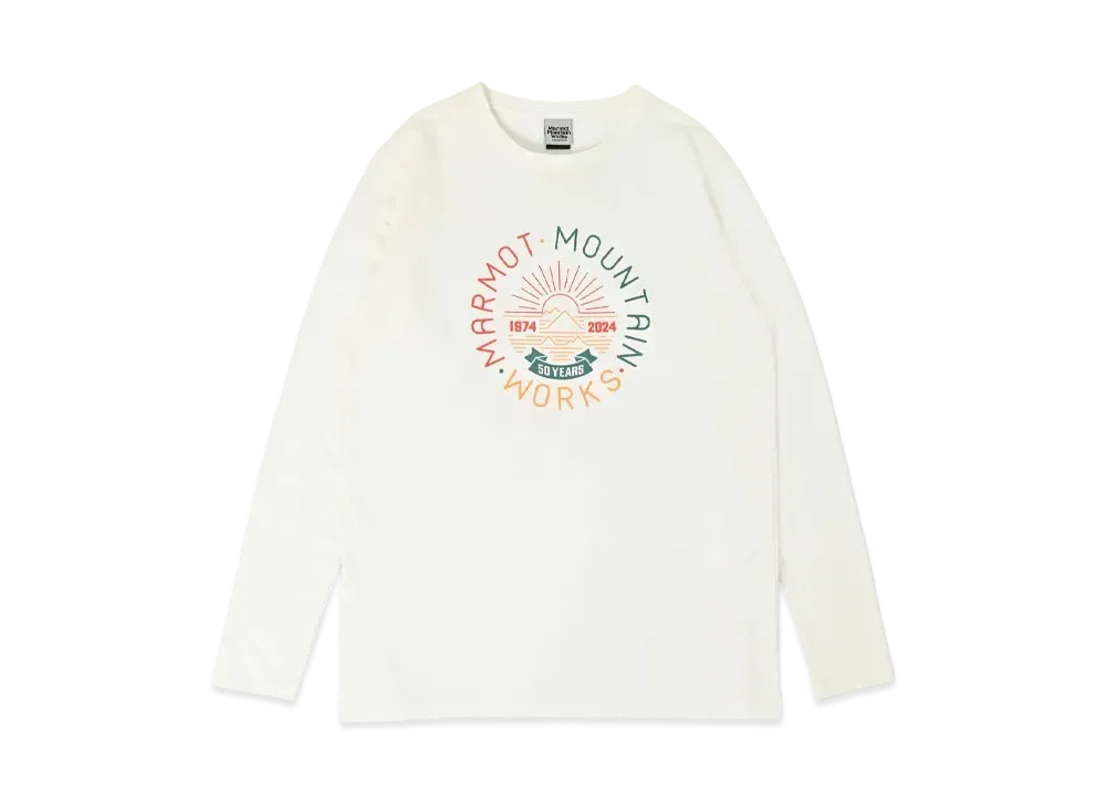 Marmot Women's 50th Anniversary Stamp-T "White"