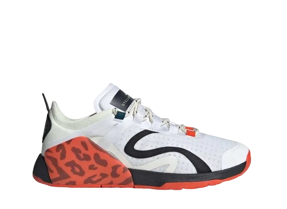 ステラマッカートニー × アディダス ウィメンズ ドロップセットトレーニング "ホワイト/オフホワイト/アクティブオレンジ"